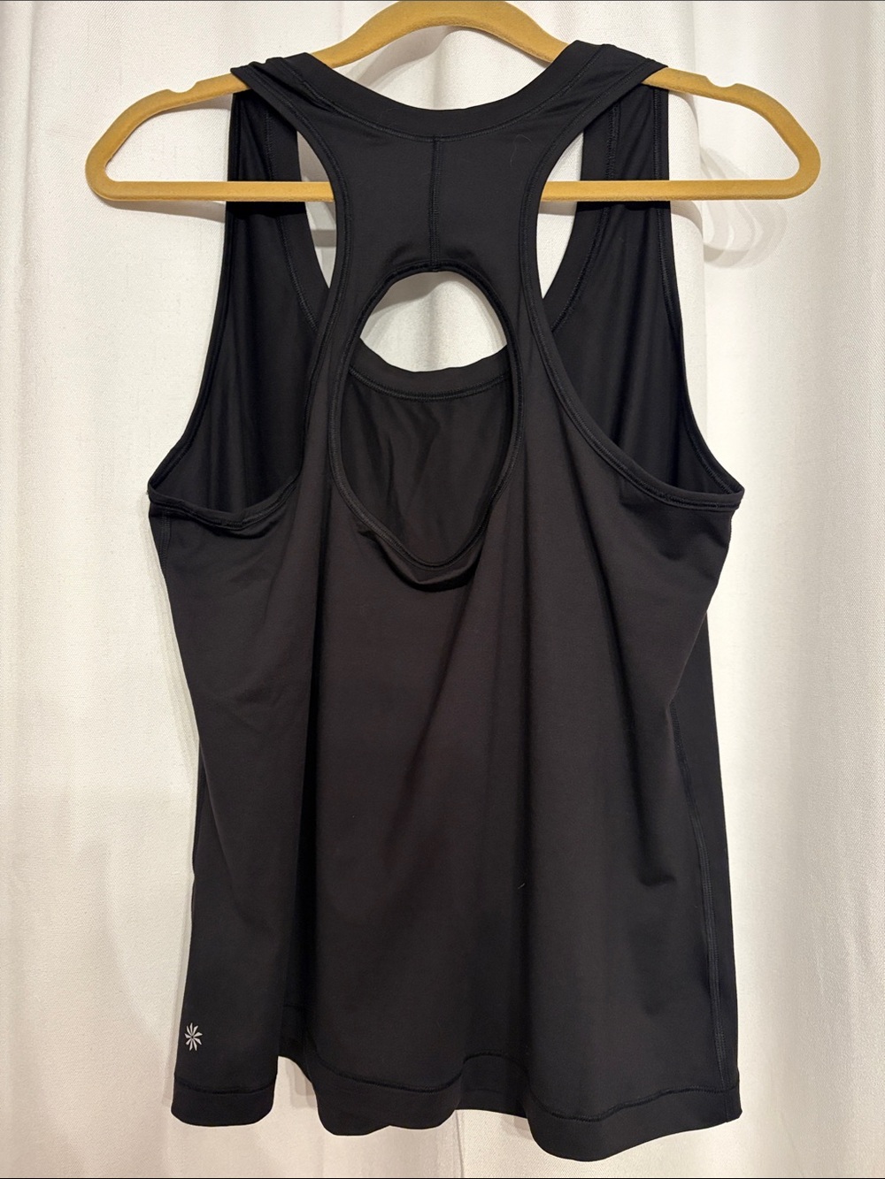 Athleta Black Racerback Performance Tank - Picture 2 of 3